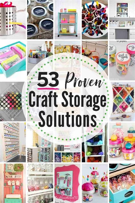 53 Best Craft Organization And Craft Storage Ideas The Heathered Nest 53 Best Craft Organization And Craft Storage Ideas The Heathered Nest