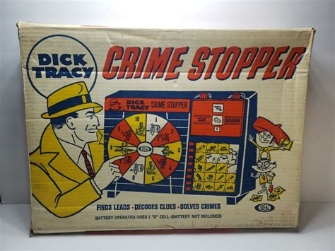 Ideal Vintage Dick Tracy Crime Game Stopper Decoder 1963 Complete Ebay Ideal Vintage Dick Tracy Crime Game Stopper Decoder 1963 Complete Ebay