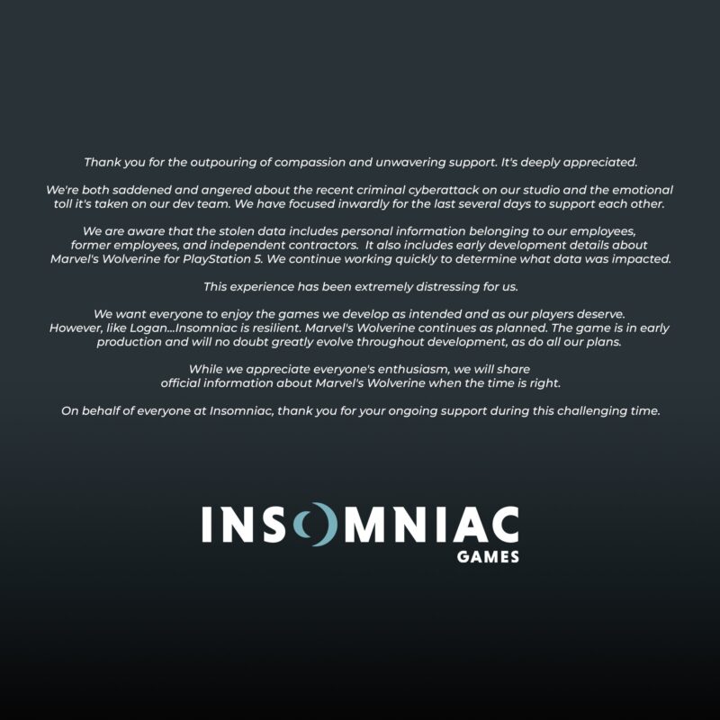 Insomniac Games Mo E Mie Trzeci Ekskluzywn Gr Aaa Na Ps5 W Fazie Insomniac Games Mo E Mie Trzeci Ekskluzywn Gr Aaa Na Ps5 W Fazie