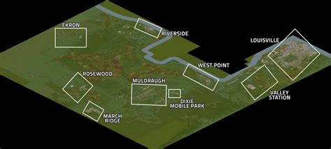 Project Zomboid Map Printable Project Zomboid Map Printable