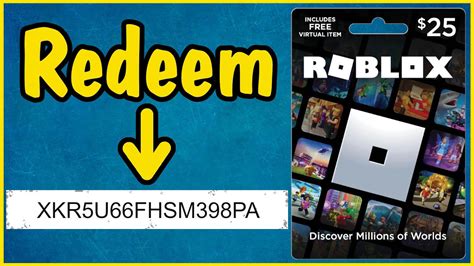 Roblox Card Redeem Roblox Card Redeem