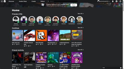 Roblox Home Page Redesign Just For Fun Creations Feedback Roblox Home Page Redesign Just For Fun Creations Feedback