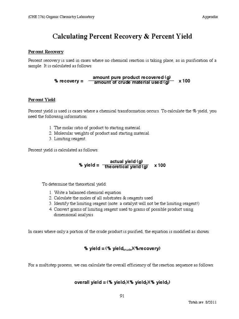 Solved What Is The Percent Recovery And Percent Yield Of The Chegg Com Solved What Is The Percent Recovery And Percent Yield Of The Chegg Com