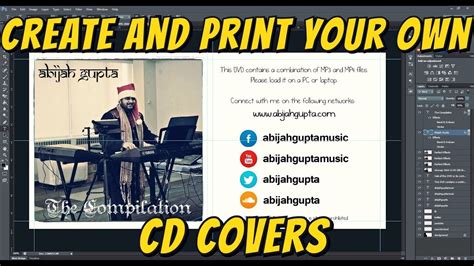 The Easiest Way To Create And Print Your Own Cd Cover Album Mixtape The Easiest Way To Create And Print Your Own Cd Cover Album Mixtape
